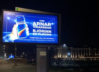 Со билборди во Скопје, Романија го “врбува“ Исланд!