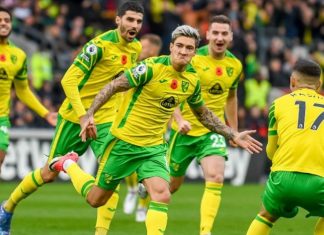 Норвич по 20 меча без успех, конечно, победи во Премиер лигата