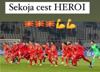 Гранде Пандев е секогаш со Македонија: „Секоја чест херои!“