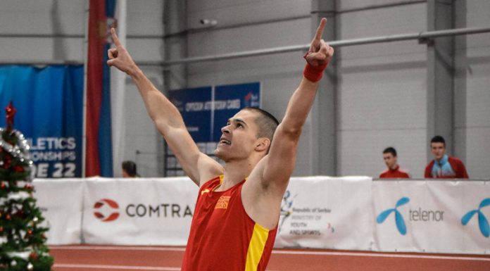 Стојоски се најде на 24.место на СП во атлетика во сала!