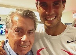 Почина Маноло Сантана, Надал со емотивна порака