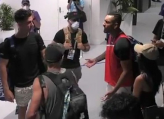 Хрвати сакале да го претепаат Кирјиос во соблекувалната