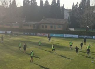 Италија го одржа првиот тренинг во Коверчано, се спрема тактиката против Македонија!
