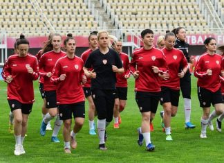 Имаат ли сили за сензација: Нашите фудбалерки тренираа на Арената пред утрешниот дуел со Англија! (ФОТОГАЛЕРИЈА)