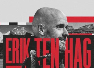 Манчестер Јунајтед го официјализираше Ерик Тен Хаг како нов менаџер