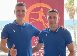 Стојчевски и Василевски ќе судат на ЕП -У17!