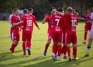 Полувреме – баражи: Тиквеш – Воска 2:1, “пиратите“ имаат водство во Штип!