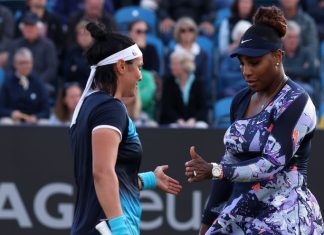 По една година пауза: Серена се врати на тениските терени (ВИДЕО)