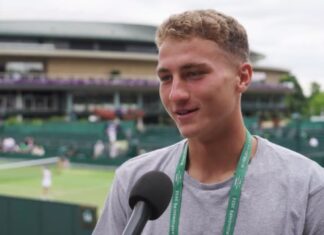 Емоции: Калин со пцовки откако го загуби вториот сет! (ВИДЕО)