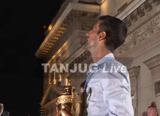 Илјадници фанови излегоа да му се поклонат на Ѓоковиќ (ВИДЕО)