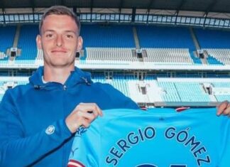 Сити го претстави Серхио Гомез! (ФОТО)