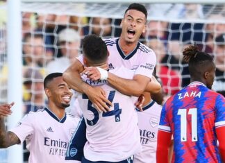 Арсенал славеше на „Селхурст парк“ на отворањето на Премиер лигата (видео)