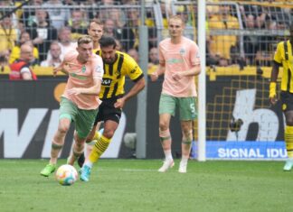 Неверојатно: Вердер губеше oд Дортмунд со 2:0, па победи со три гола во судиското продолжение