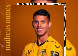 Вулверхемптон го претстави Матеус Нуњес