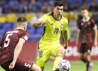 Казахстан ја победи Белорусија и постигна историски успех