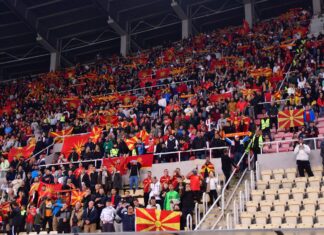 ФФМ со порака: Беше навистина импресивно да се види како и на дожд, повеќе од 20 илјади луѓе, безусловно ја сакаат и бодрат Македонија!