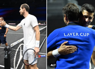 Ѓоковиќ дојде да го испрати Федерер во пензија: Оваа шанса еднаш се пружа (ФОТО)