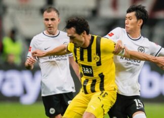 „Милионерите“ фатија ритам, со три бода си одат од Франкурт (видео)