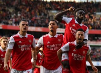 Aрсенал е лидер во четири различни шампионати!