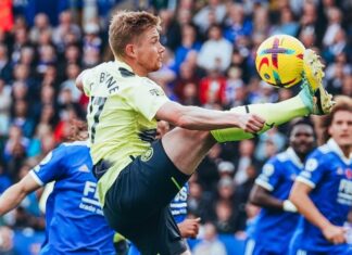 Мајсторија на Де Бруине за победа на шампионот на „Кинг Пауер“ во Лестер (ВИДЕО)