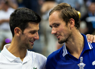 Ѓоковиќ и Медведев во полуфиналето во Астана
