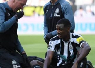 Њукасл има голем проблем, Исак уште два месеци во „аут“