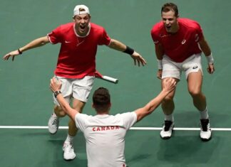 Канада е последниот полуфиналист на Дејвис Купот