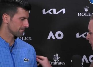 Џентлмен: Новак и подари цвеќе на убавата Барбара! (ВИДЕО)