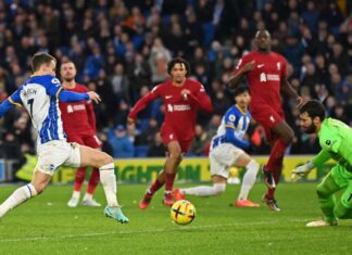 Каков шамар за Клоп: Брајтон го декласира Ливерпул со 3:0!(ВИДЕО)