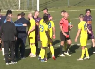 Бугарин удри фудбалер на “пандевци“, па дојде до тензии! (ВИДЕО)