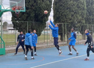 Штипјани од фудбал се префрлија на кошарка (ФОТО)