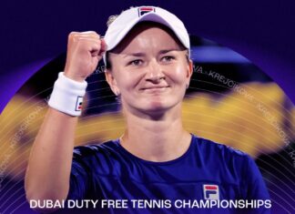 Крејчикова со титула во Дубаи, а Медведев најдобар во Доха