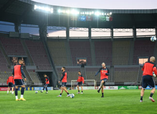 Малтежаните тренираа на Арената, последниот пат тука примија “петка“! (ФОТО)