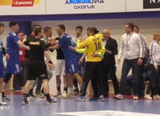 Мала мешаница во Автокоманда на дуелот меѓу Алкалоид и Бутел Скопје (ВИДЕО)