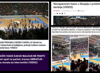 Скандал, хаос, брука: Еве како известуваа балканските медиуми за вчерашното “вечно дерби“ во Скопје!