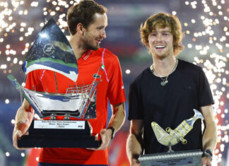 Три недели, три титули: Медведев слави во Дубаи