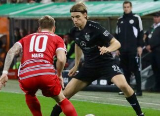 Штутгарт со бод од Аугзбург во борбата за опстанок