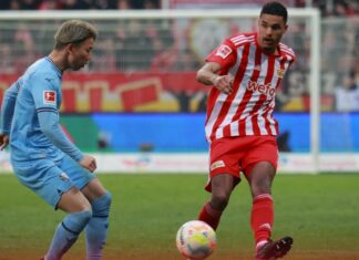 Унион и покрај ремито се држи на третото место, Бохум го прими 2000. гол во Бундес лигата