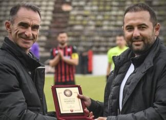 Шкендија со честитки за титулата на Струга Трим Лум