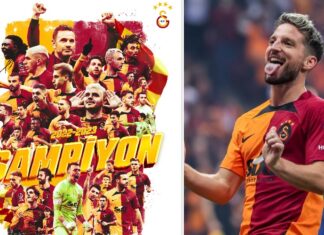 Галатасарај по 23. пат е шампион на Турција, најсреќен е Дрис Мертенс