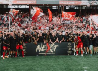 Салцбург деветтипат по ред е шампион на Австрија!