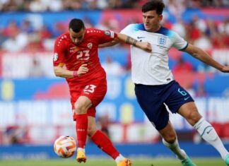 ПОЛУВРЕМЕ: Англија води со 3:0, ние не можеме да излеземе од наша половина