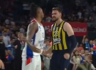 Ефес го исфрли Фенербахче и влезе во финалето на турската Суперлига, инцидент на крајот