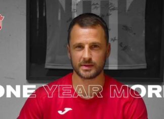 Капитенот останува во Градски парк: Велкоски уште една година во Работнички! (ФОТО)