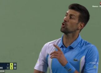 Ѓоковиќ на српски опомена фан во публиката: Молчи (ВИДЕО)