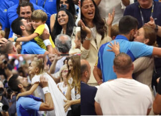 Ноле веднаш истрча кај неговата ќерка и се расплака (ФОТО)