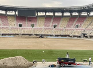 Теренот на Арената добива нов лик! Сејдини: Фудбалот и репрезентацијата ова го заслужуваат! (ФОТО)