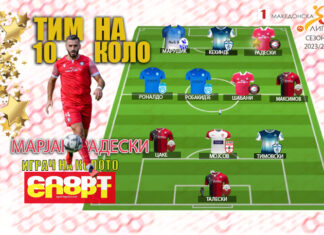 ТИМ И ИГРАЧ НА 10.КОЛО: Радески знае како треба
