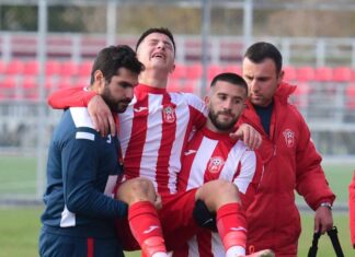Младиот Ангелов со потешка повреда! Зошто фудбалерот на Гостивар не доби црвен картон за стартот?