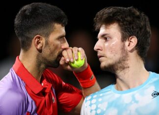 Србинот го предаде дуелот во двојки: Противниците чекаа, Ѓоковиќ не се појави на терен